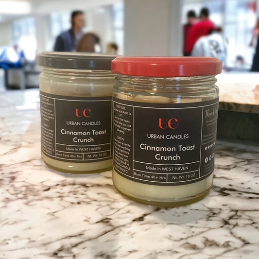 Cinnamon Toast Crunch Candle - Nostalgic Cereal 8 oz