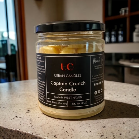 Captain Crunch Scented Candle - Nostalgic Cereal 8 oz