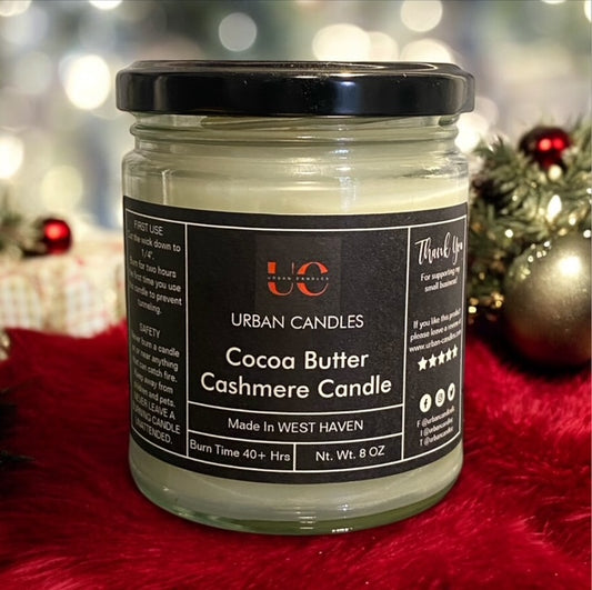 Cocoa Butter Cashmere Candle - Luxurious 8 oz
